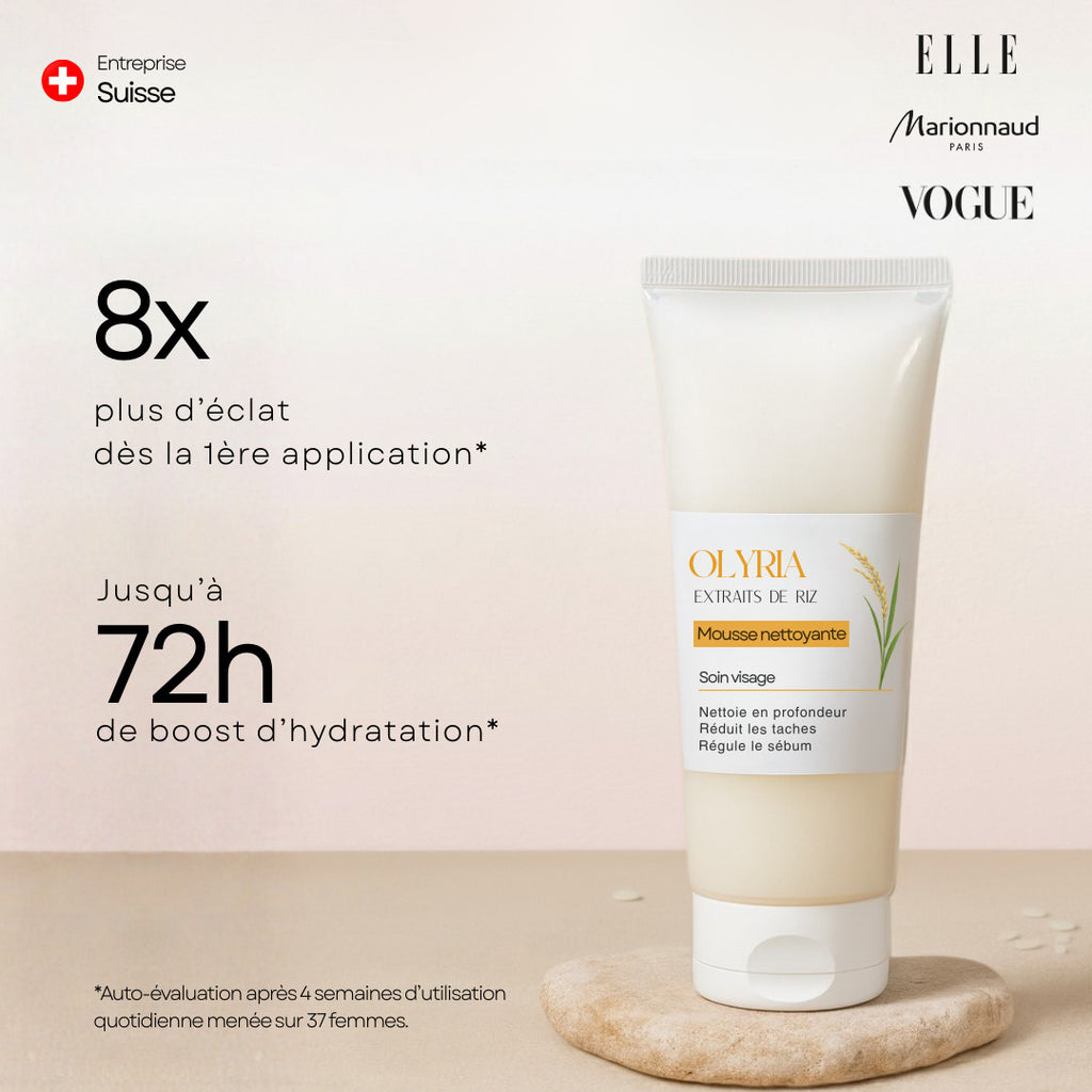 Mousse nettoyante Glow Skin*