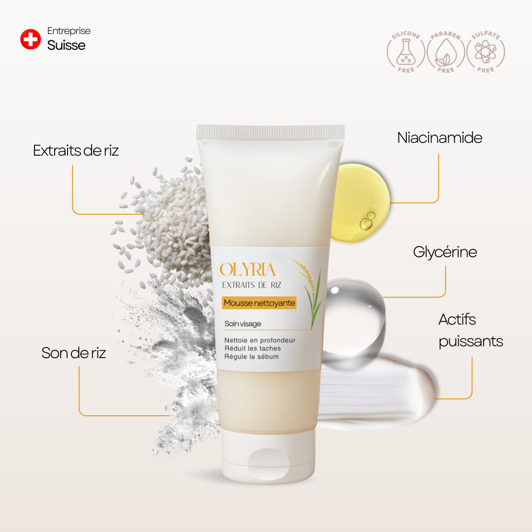 Mousse nettoyante Glow Skin*