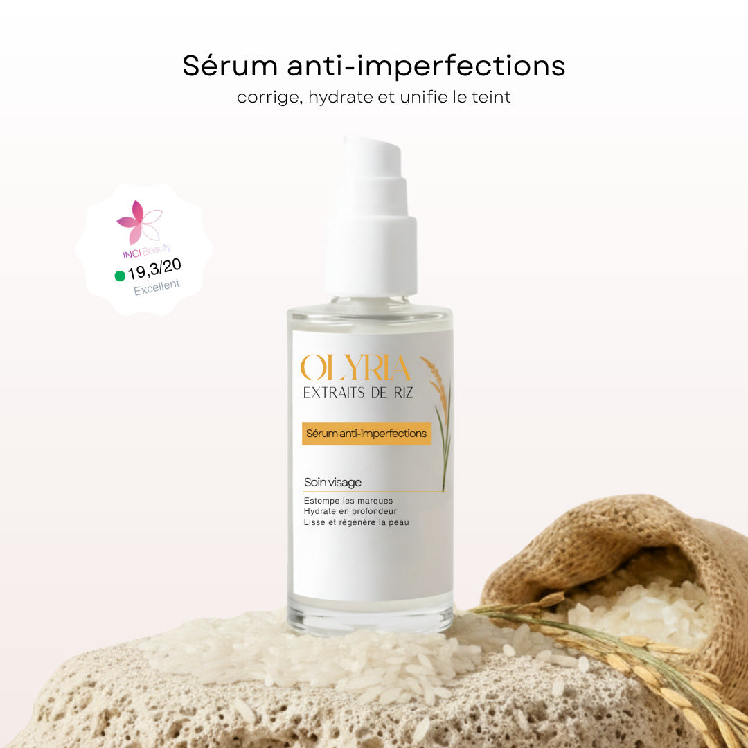 Sérum Anti-Imperfections au Riz