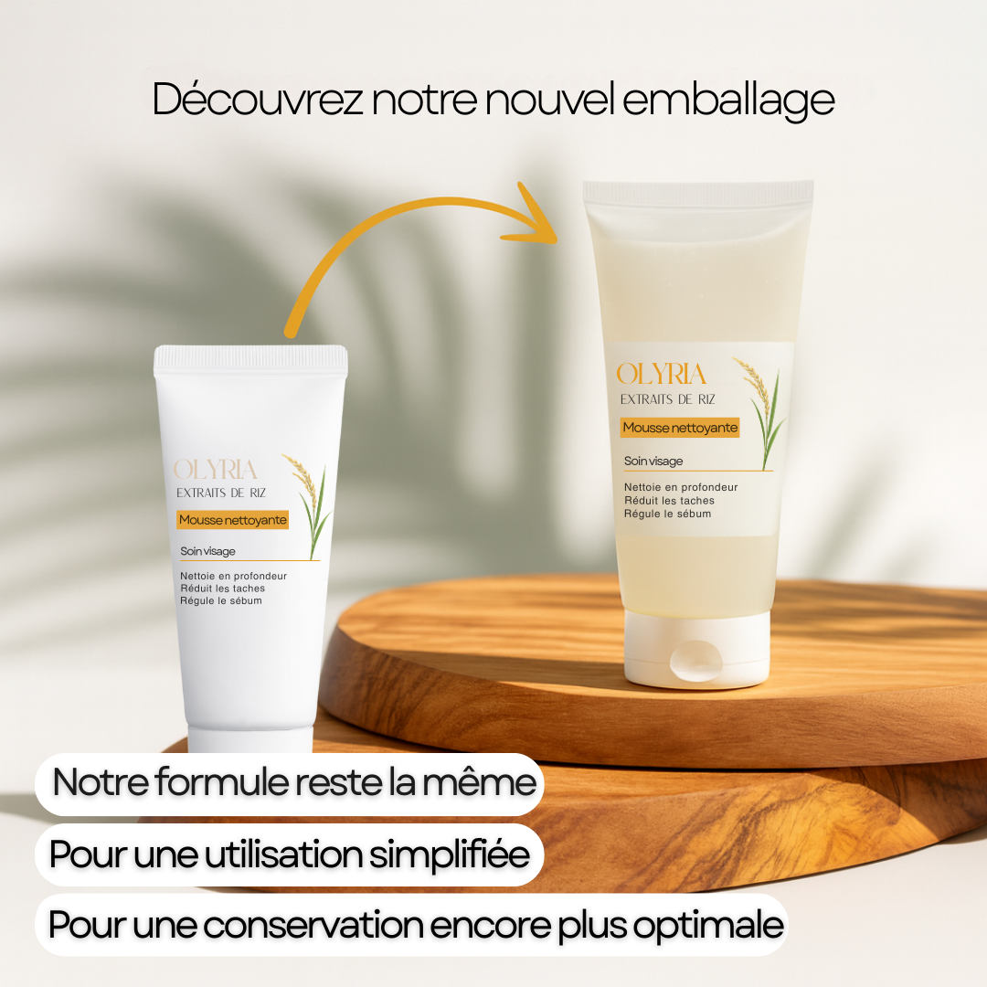 Schiuma detergente al riso 4 in 1