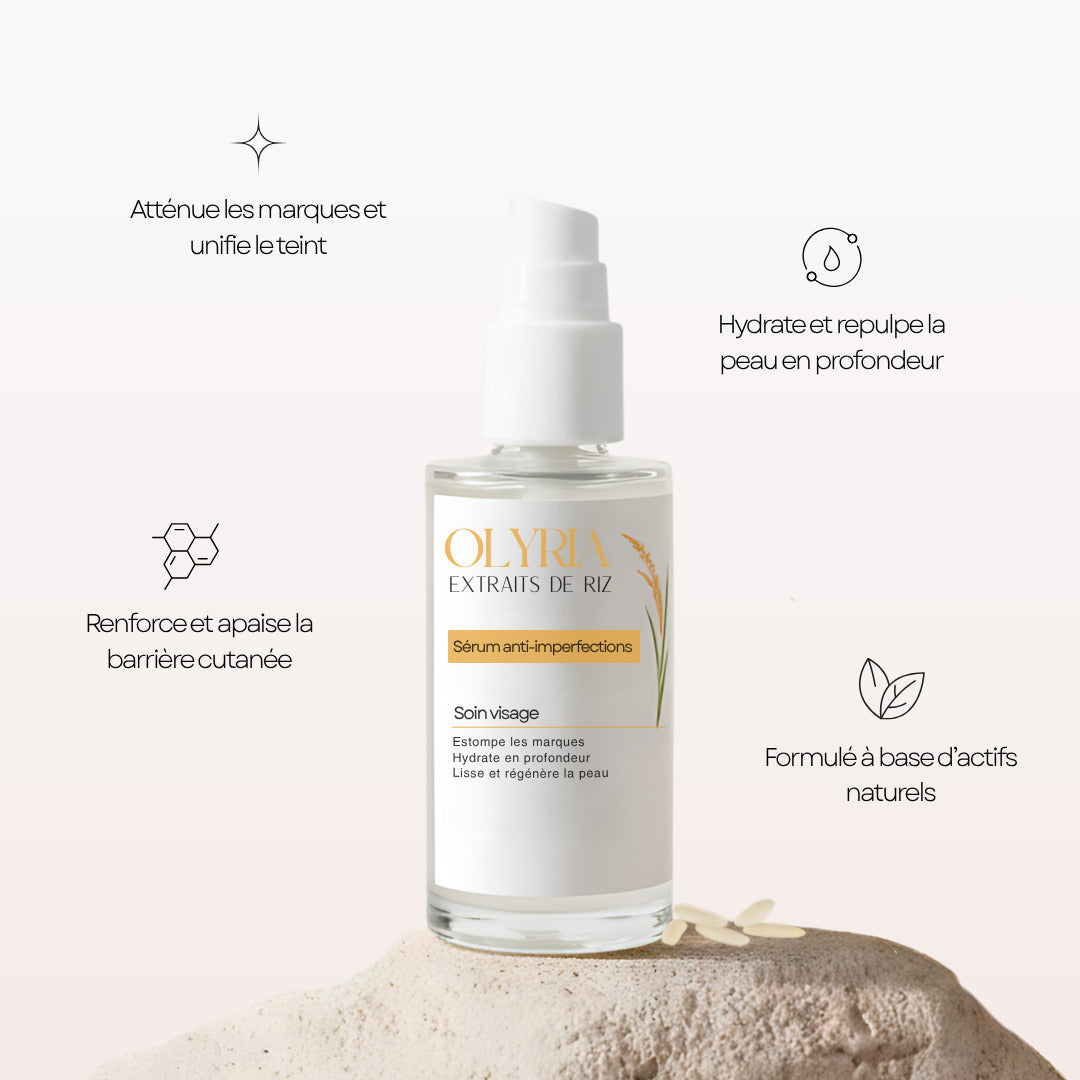 Sérum Anti-Imperfections au Riz